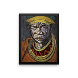 baserbillion art london African chief kings crown African jewellery confident stare