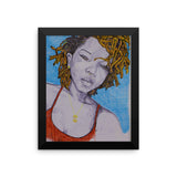 baserbillion art london ginger dreads black girl pretty gorgeous
