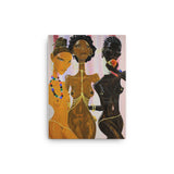 baserbillion art london NEW CHAINS signature three african ladies america west east africa eating mango gold slavery